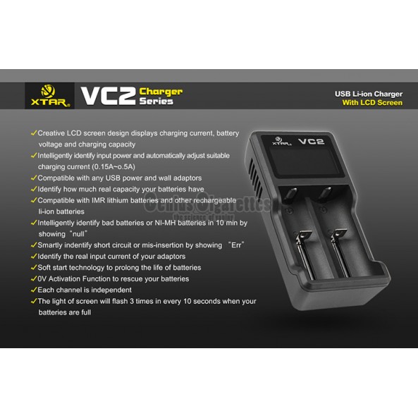 Xtar VC2 Charger